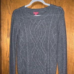 Dark gray sweater